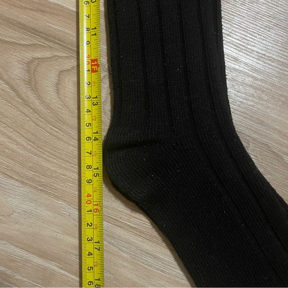 Universal Thread black and charcoal gray boot socks - Picture 4 of 5